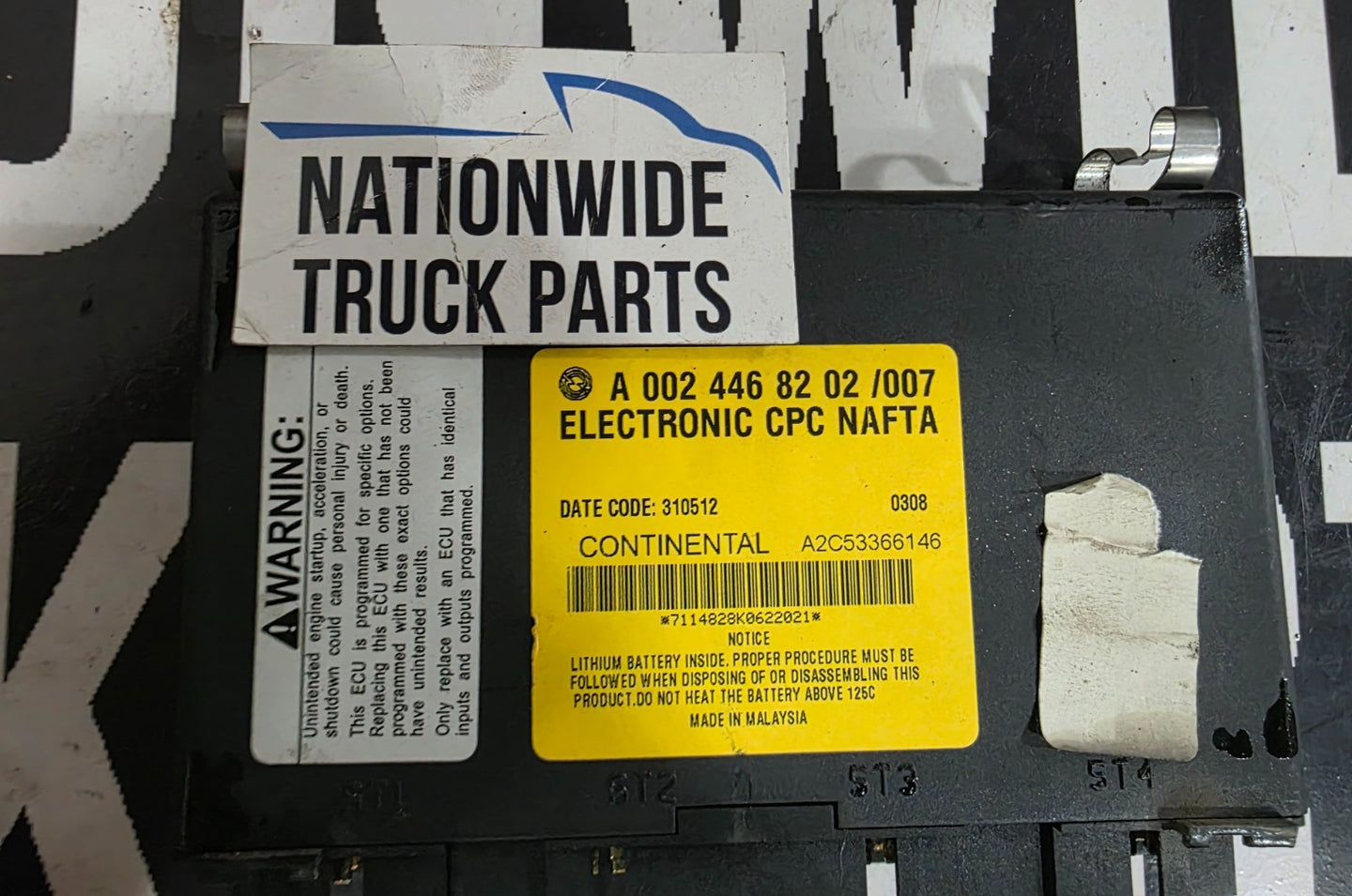 FREIGHTLINER Cascadia Cab Control Module CPC NAFTA A0024468202/007