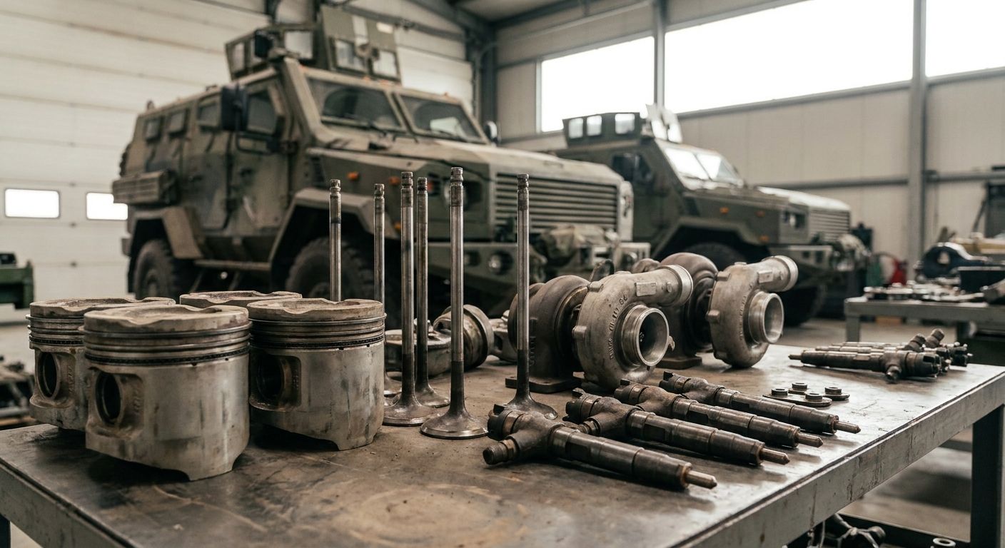 Diesel Engine Parts for Armored Trucks: 2026 Buyer Guide - Nationwide Diesel Engine Sales