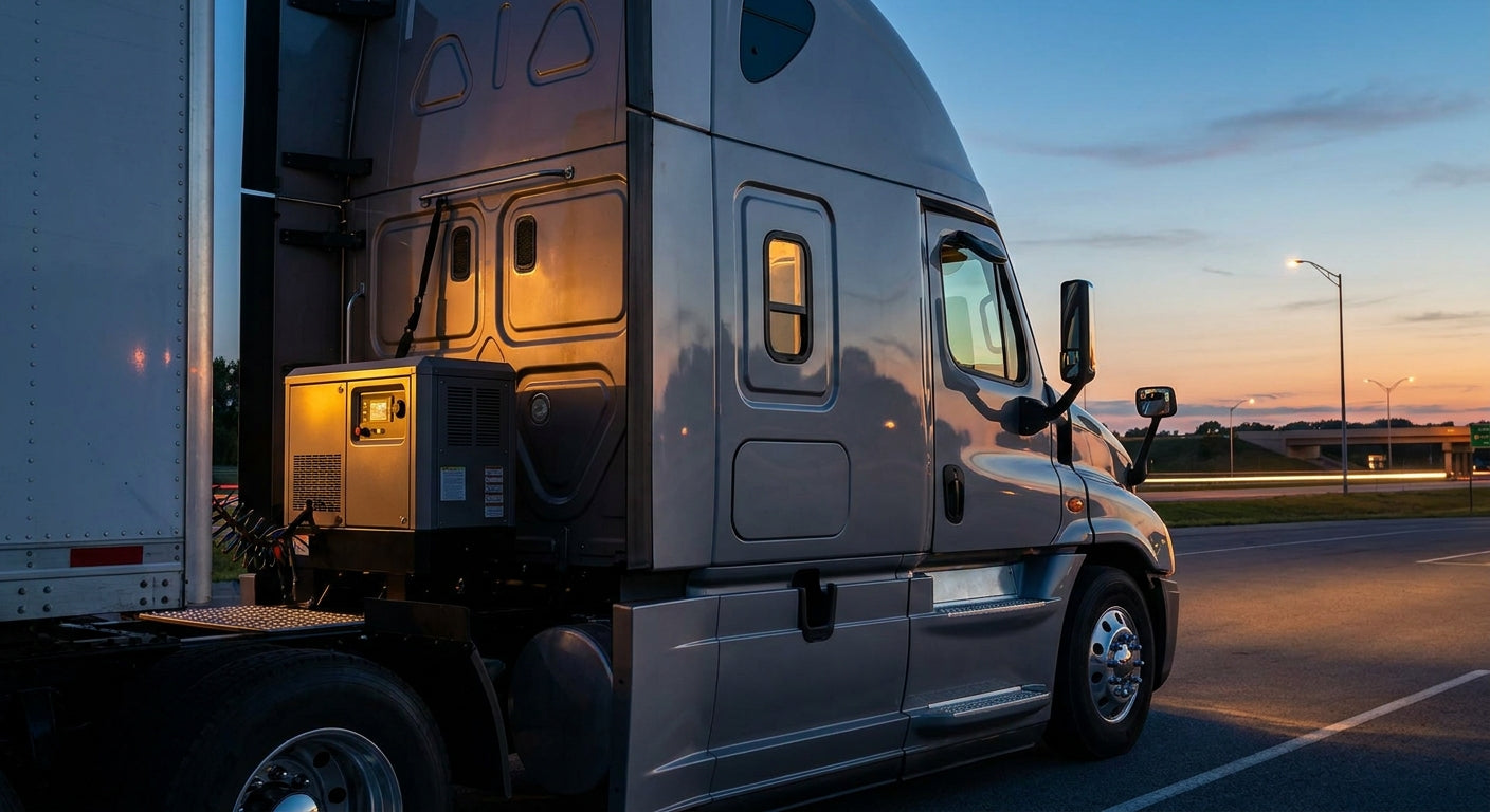 Auxiliary power units for long-haul trucking