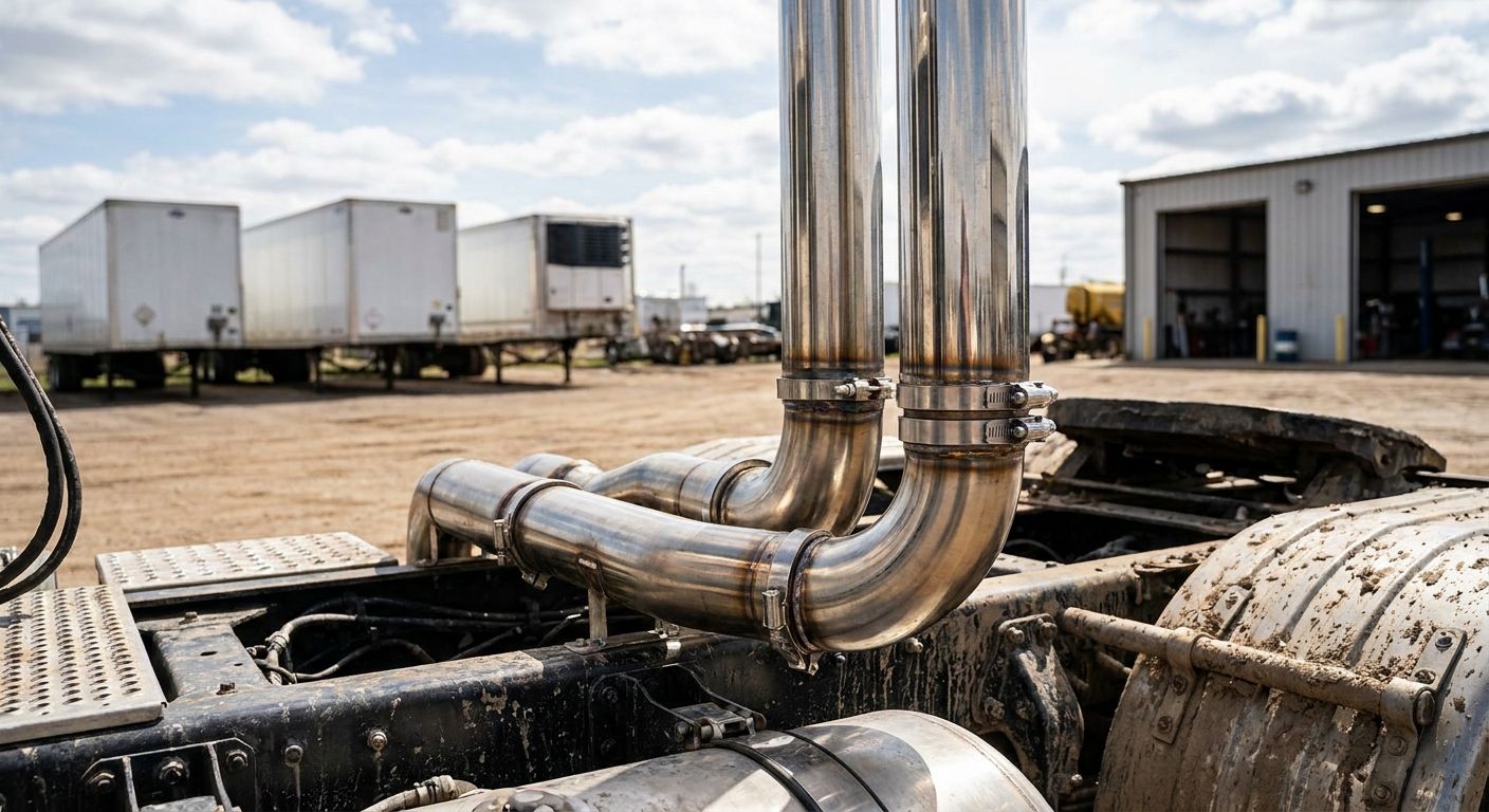Exhaust Systems for Heavy-Duty Diesel Trucks: 2026 Guide - Nationwide Diesel Engine Sales