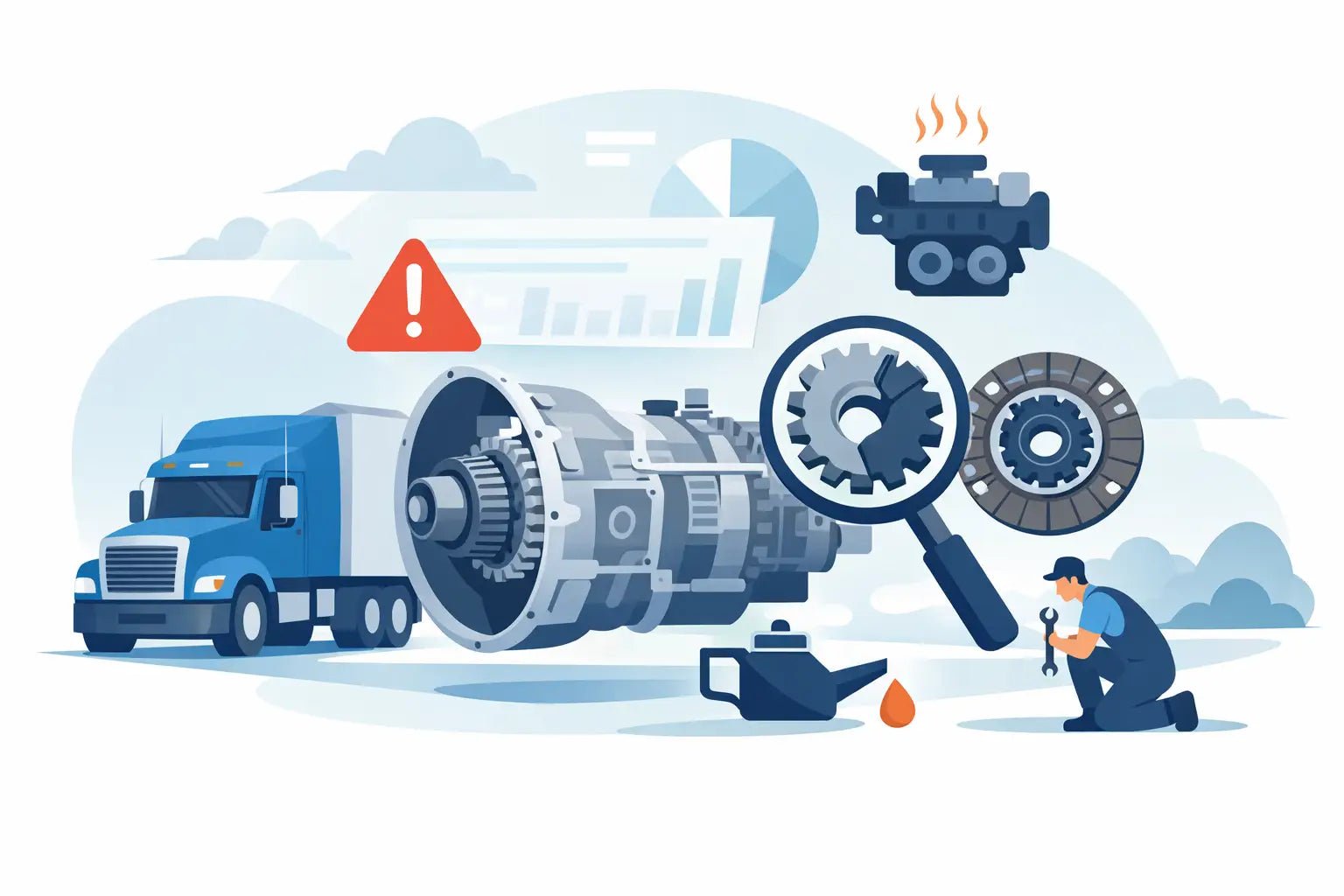 What Causes Semi Transmission Failure in Trucks? - Nationwide Diesel Engine Sales