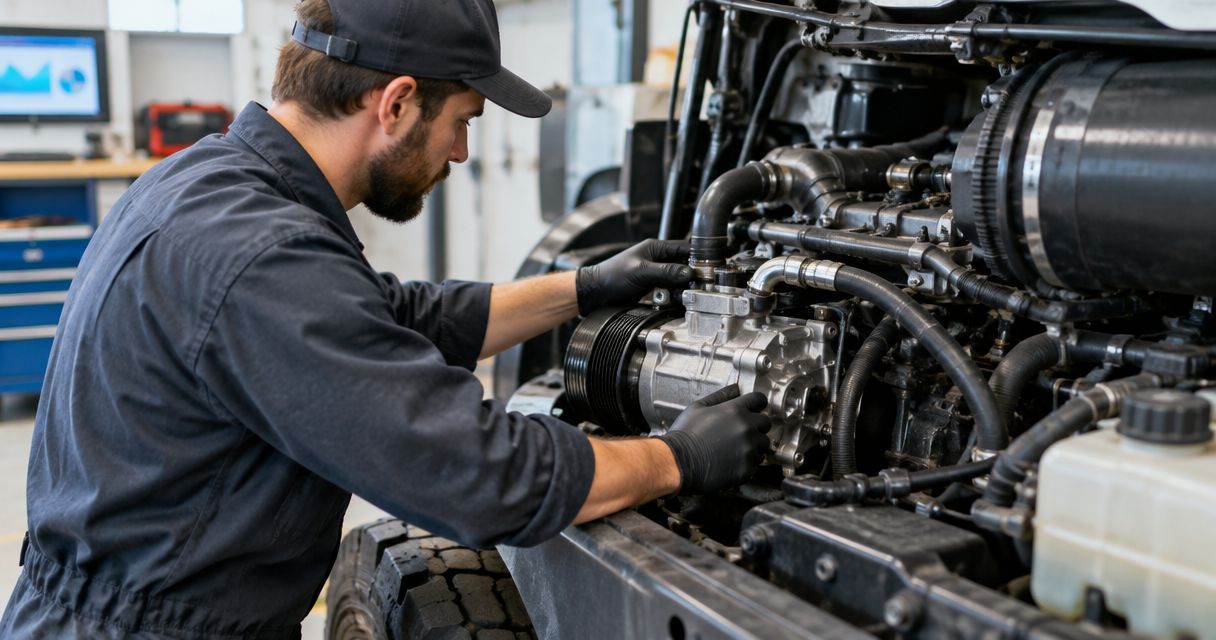 How to connect a diesel engine's air compressor after an engine swap - Nationwide Diesel Engine Sales