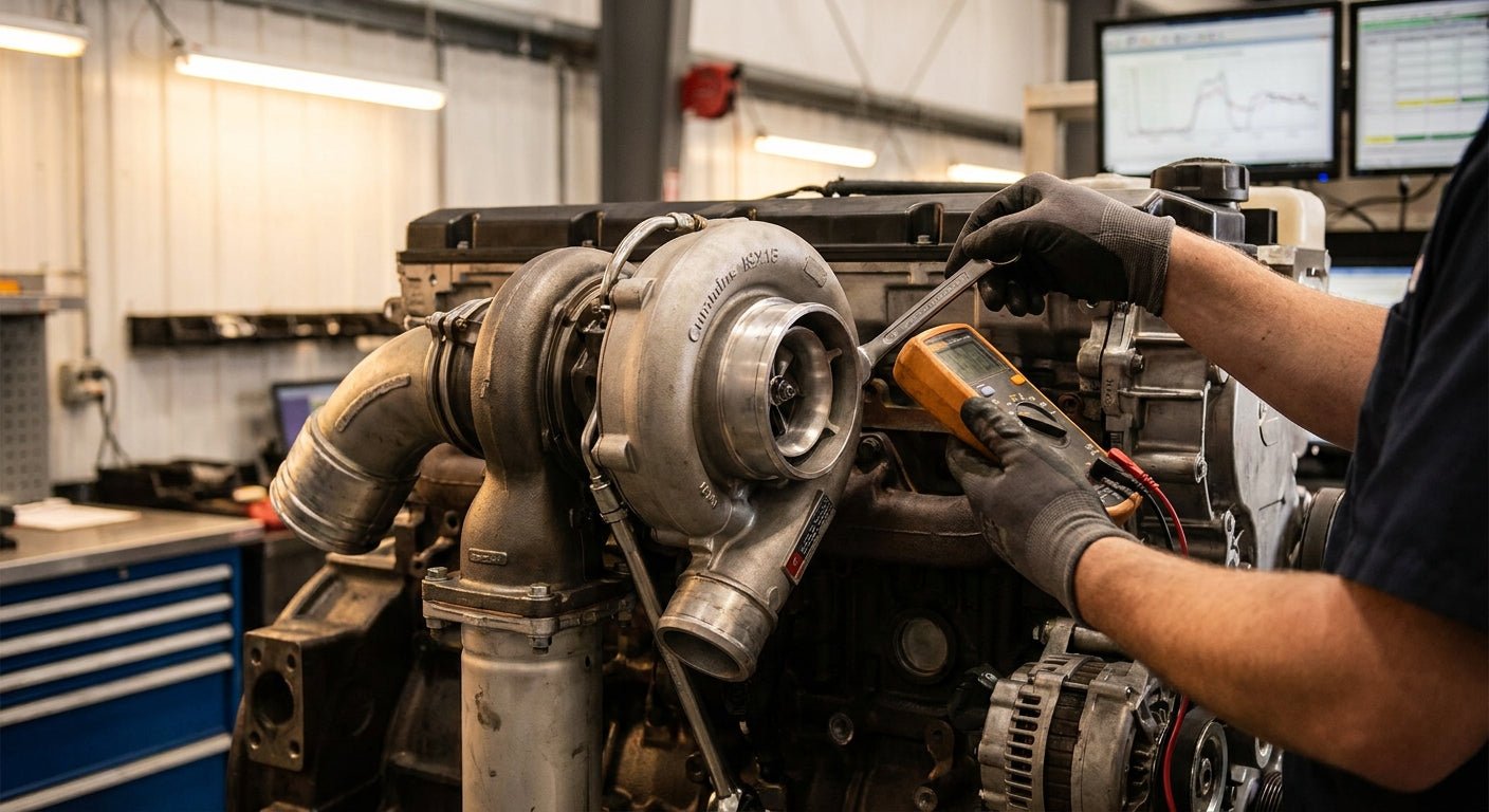 Cummins ISX15 Turbo Failure Troubleshooting 2026 - Nationwide Diesel Engine Sales