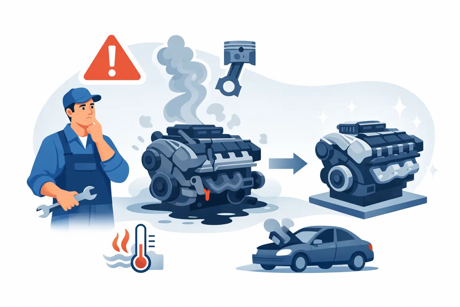 Top Signs Your Engine Needs Replacement - Nationwide Diesel Engine Sales