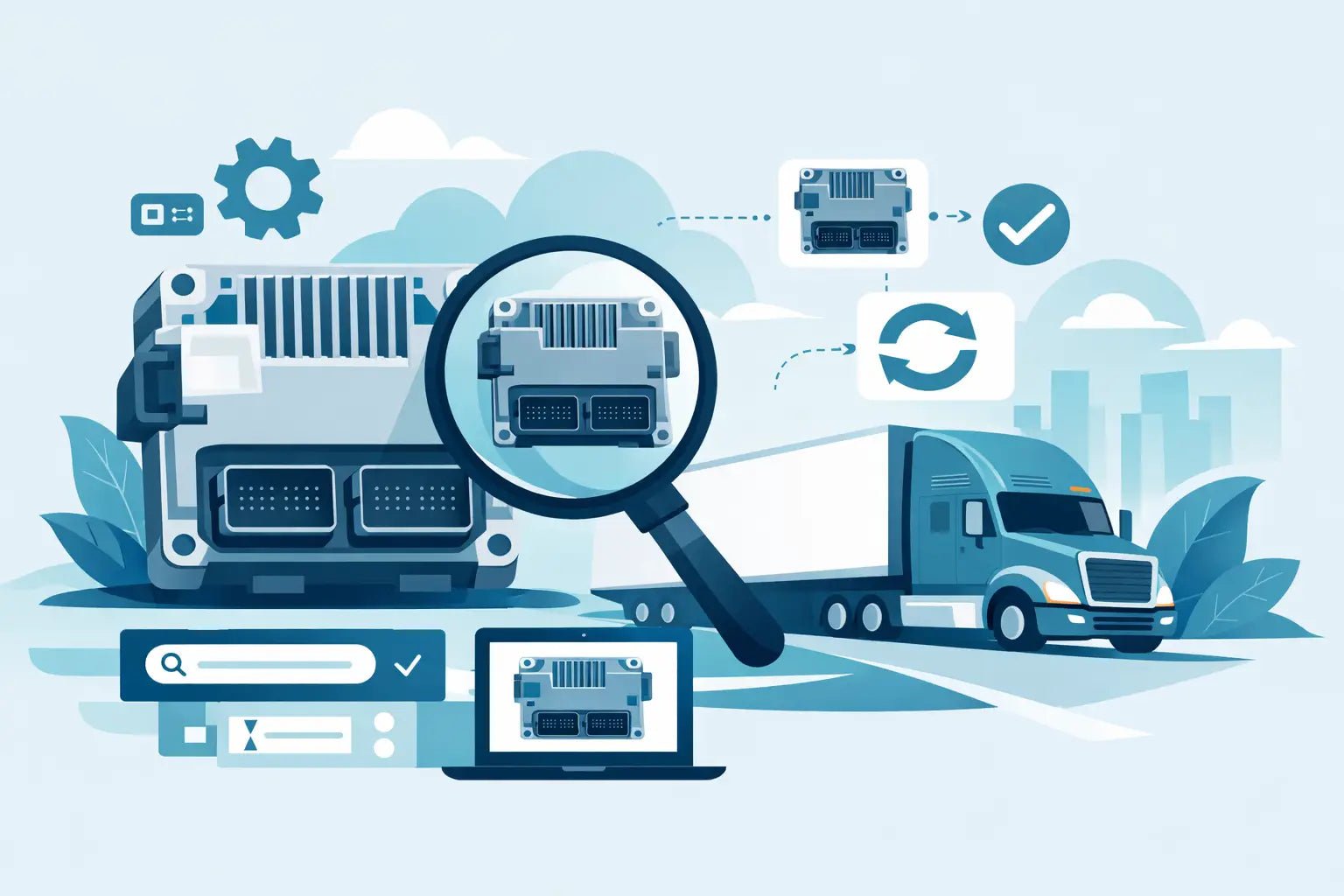 How to Find Matching Truck ECM Parts Fast - Nationwide Diesel Engine Sales
