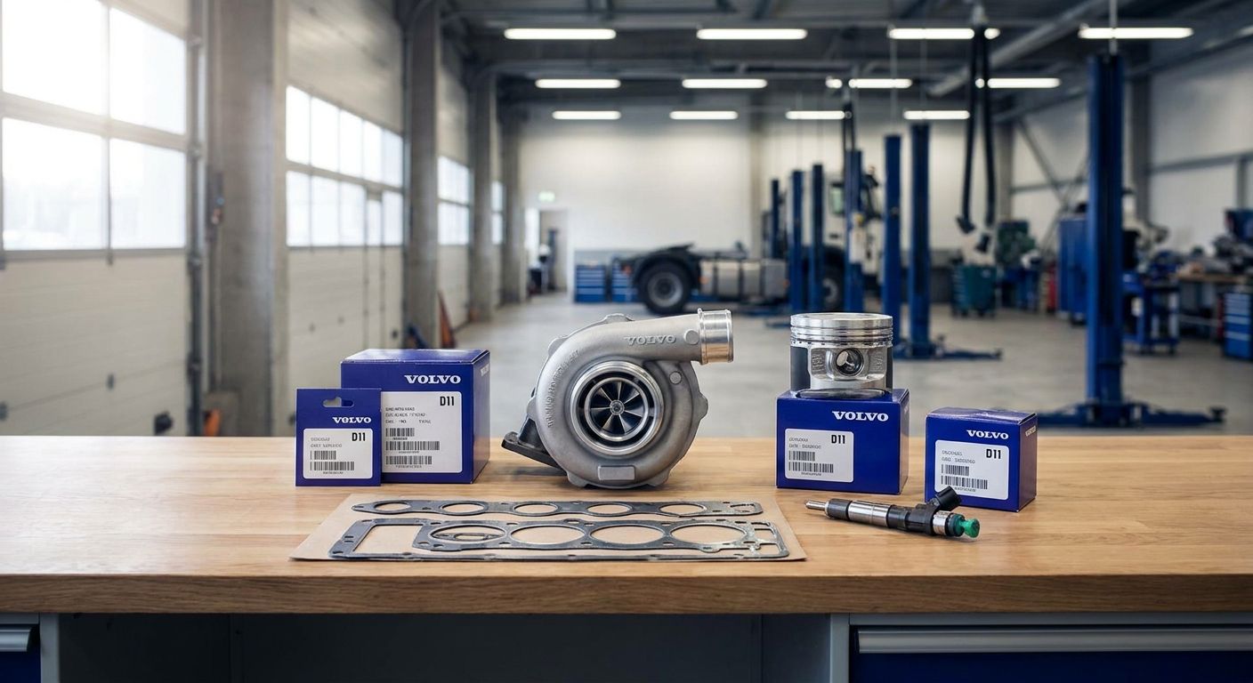 Volvo D11 Engine Parts for Regional Haul Fleets (2026) - Nationwide Diesel Engine Sales