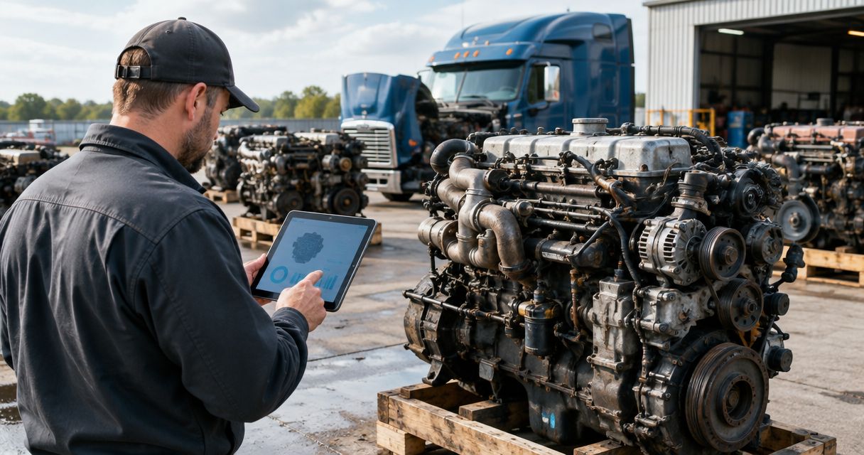 Where to Buy Used Semi Truck Engines in 2026: Dealers, Marketplaces & Salvage - Nationwide Diesel Engine Sales