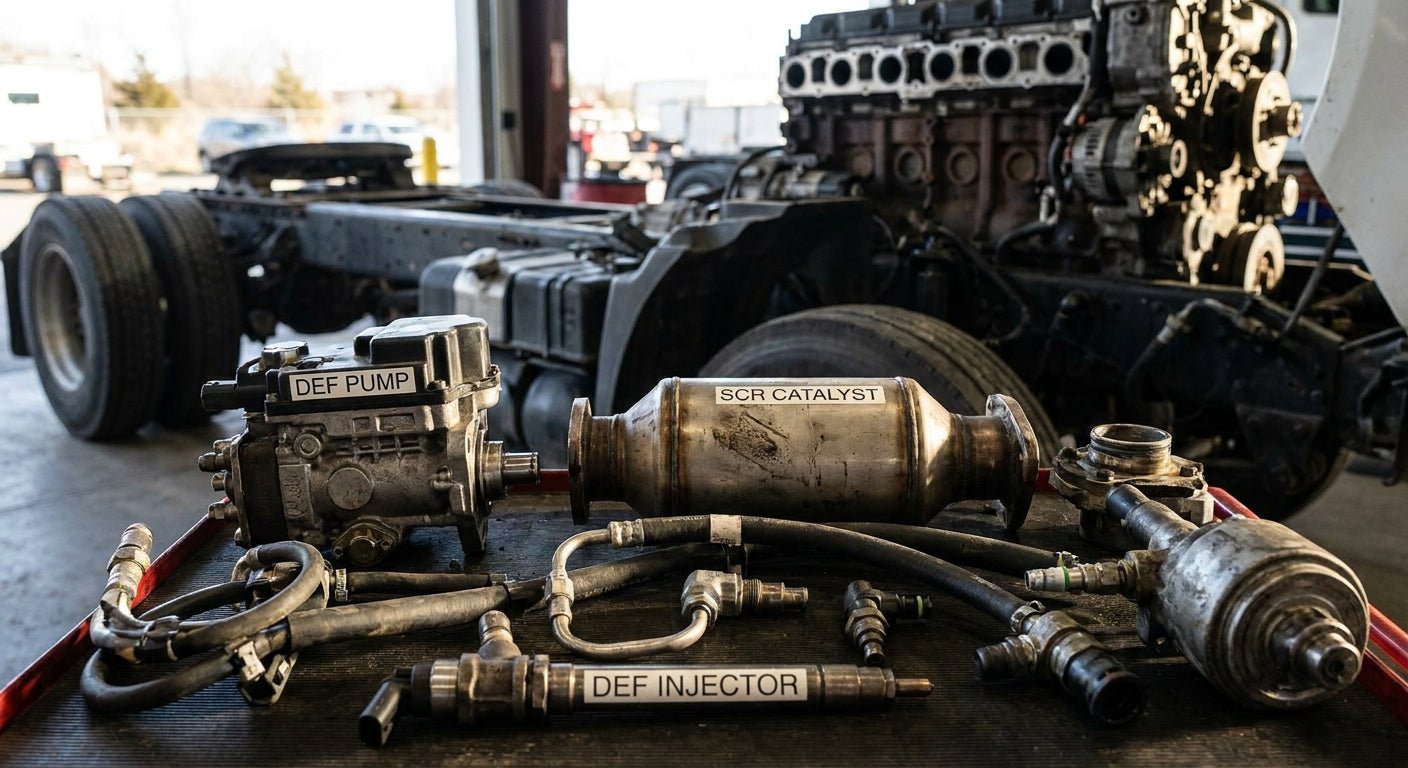 DEF and SCR System Parts for Diesel Trucks (2026 Guide) - Nationwide Diesel Engine Sales