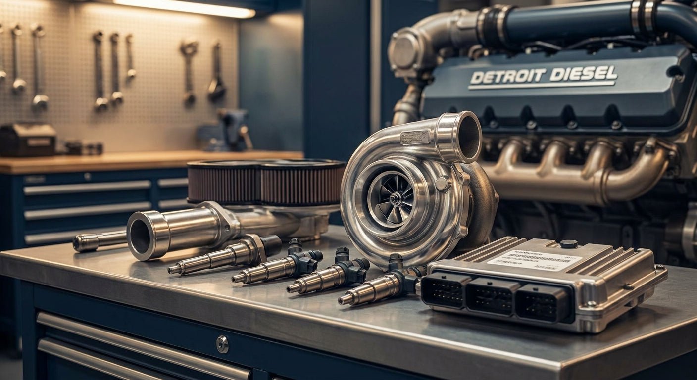 Diesel Performance Parts for Detroit Diesel (2026 Buy Guide) - Nationwide Diesel Engine Sales