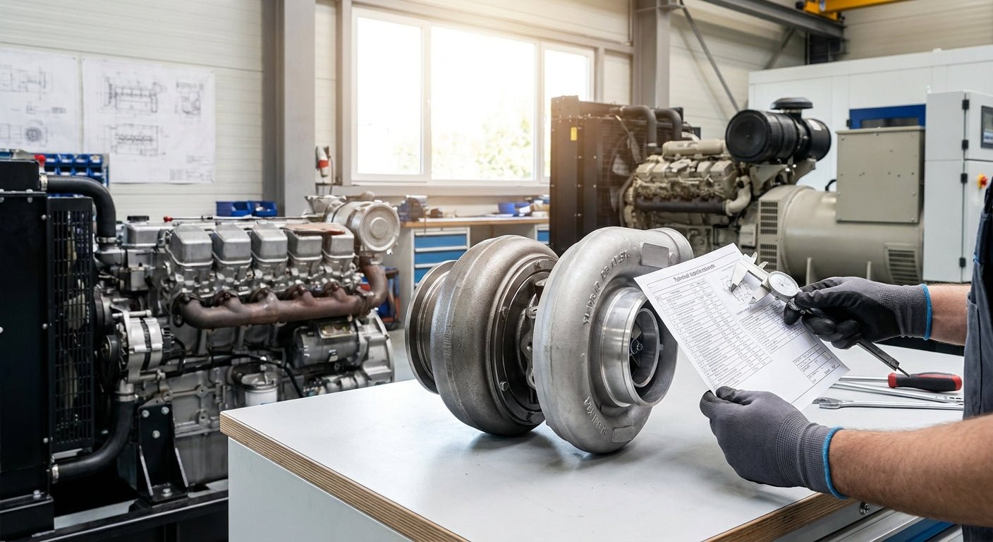 Turbocharger for a Diesel Generator: 2026 Buying Guide - Nationwide Diesel Engine Sales