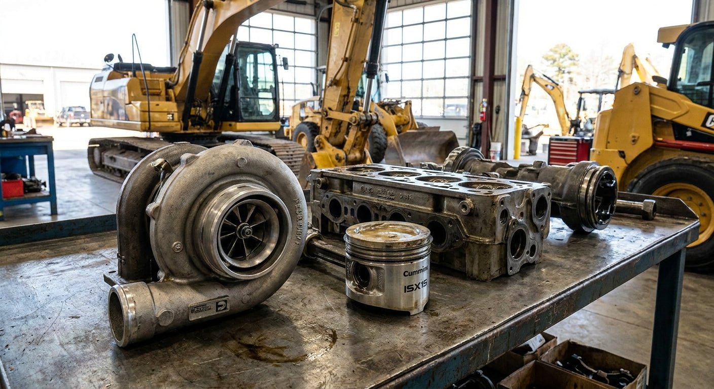 Cummins ISX15 Engine Parts for Construction Fleets (2026) - Nationwide Diesel Engine Sales