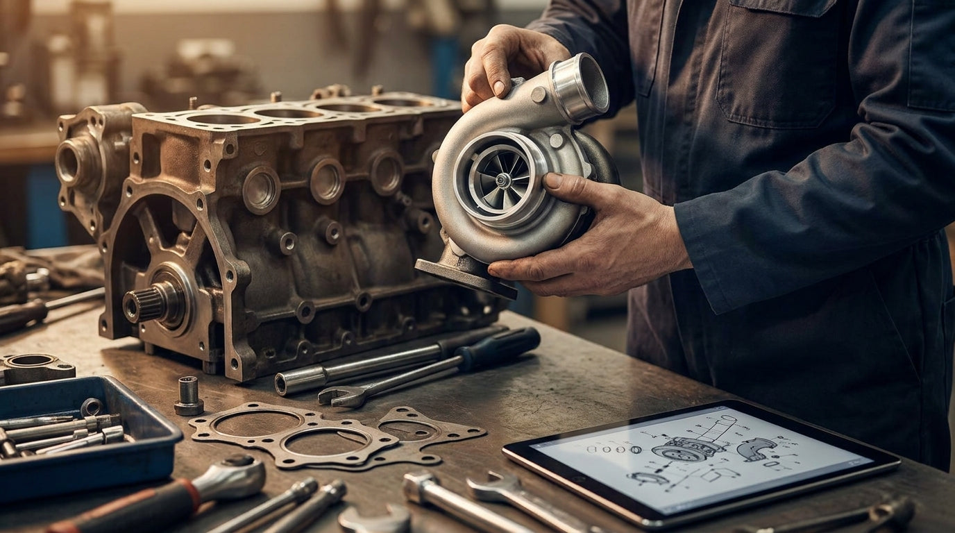 How to select diesel performance parts for a rebuild