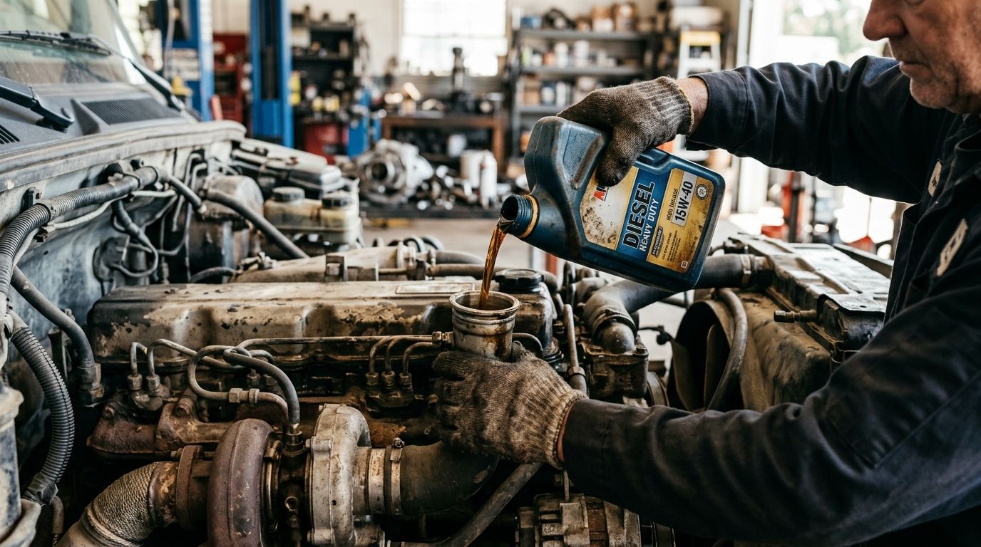 Diesel Engine Oil Viscosity for High Mileage (2026 Guide) - Nationwide Diesel Engine Sales