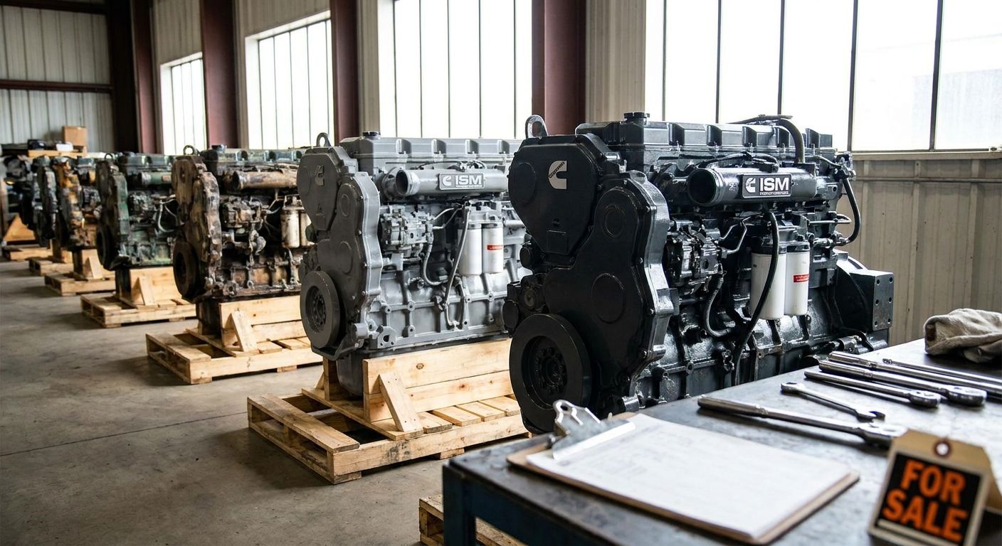 Best used Cummins ISM engines for sale