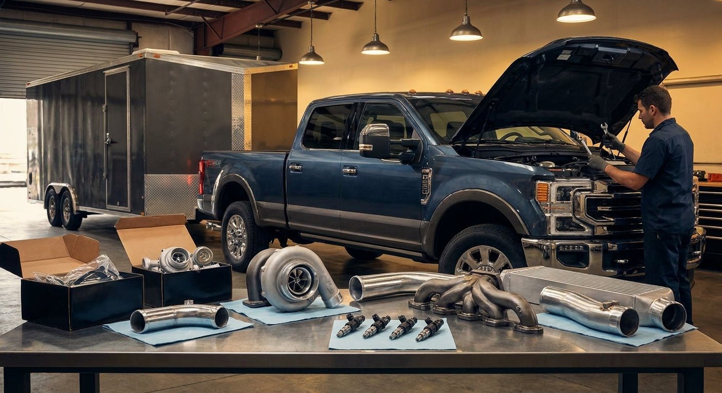 Diesel Performance Parts for Towing: 2026 Buying Guide - Nationwide Diesel Engine Sales