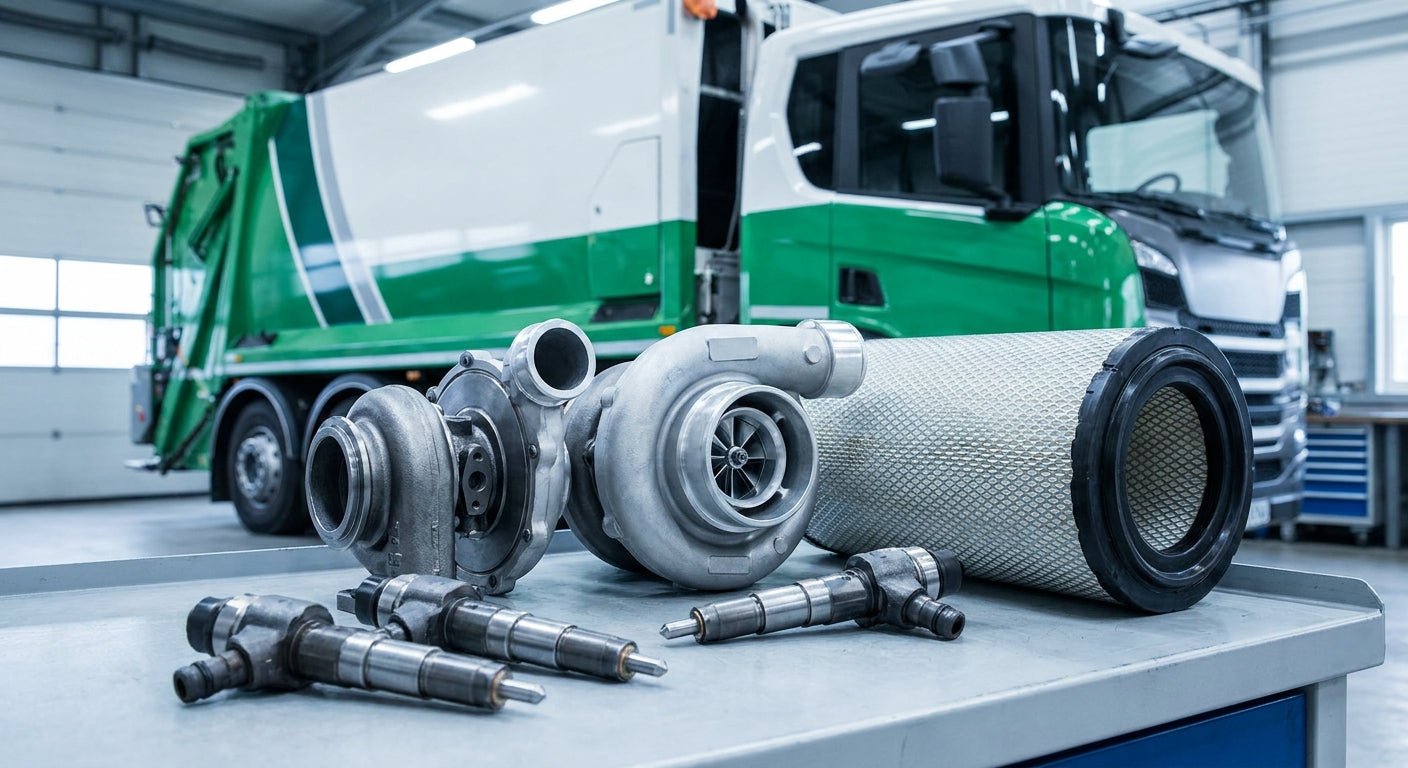 Diesel Performance Parts for Refuse Trucks: 2026 Guide - Nationwide Diesel Engine Sales