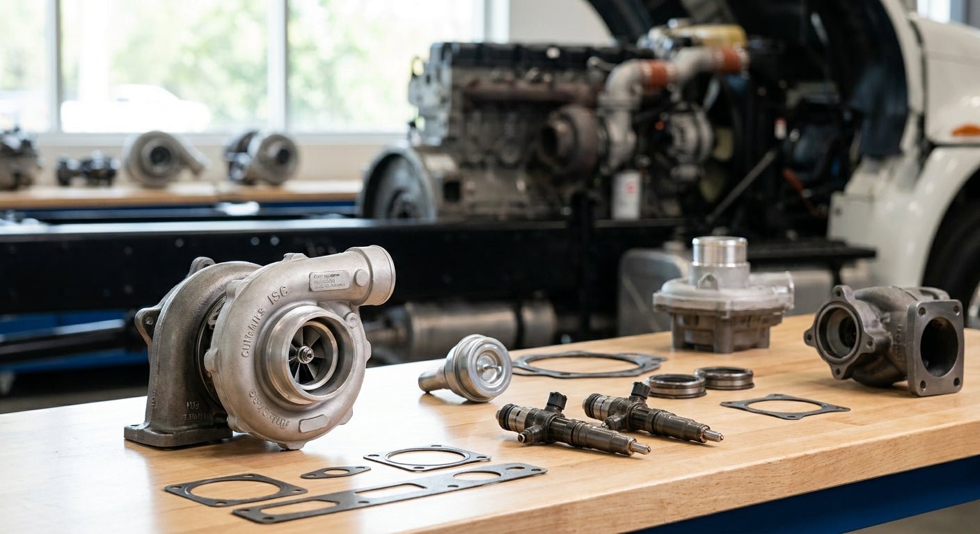 Cummins ISC Engine Parts for Medium-Duty Trucks (2026) - Nationwide Diesel Engine Sales