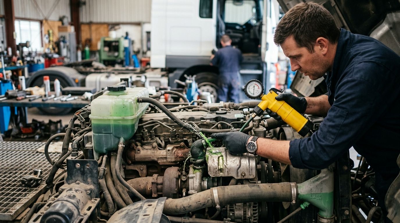 Diesel Engine Coolant Leak Diagnosis: 2026 Step-by-Step - Nationwide Diesel Engine Sales