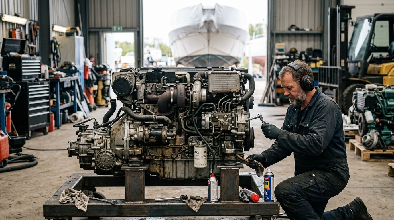Prep a Diesel Engine for Marine Repower: 2026 Checklist - Nationwide Diesel Engine Sales
