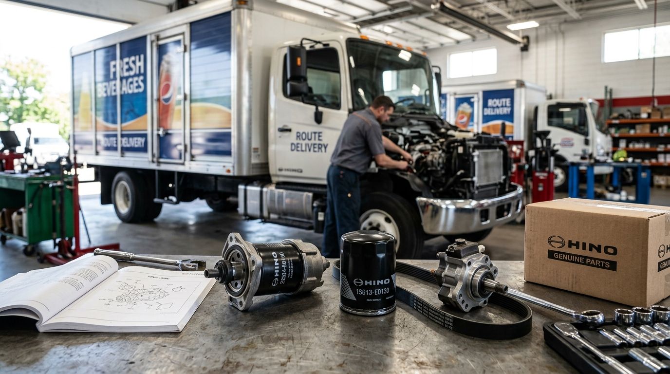 Hino J08E Engine Parts for Route Trucks (2026 Guide) - Nationwide Diesel Engine Sales
