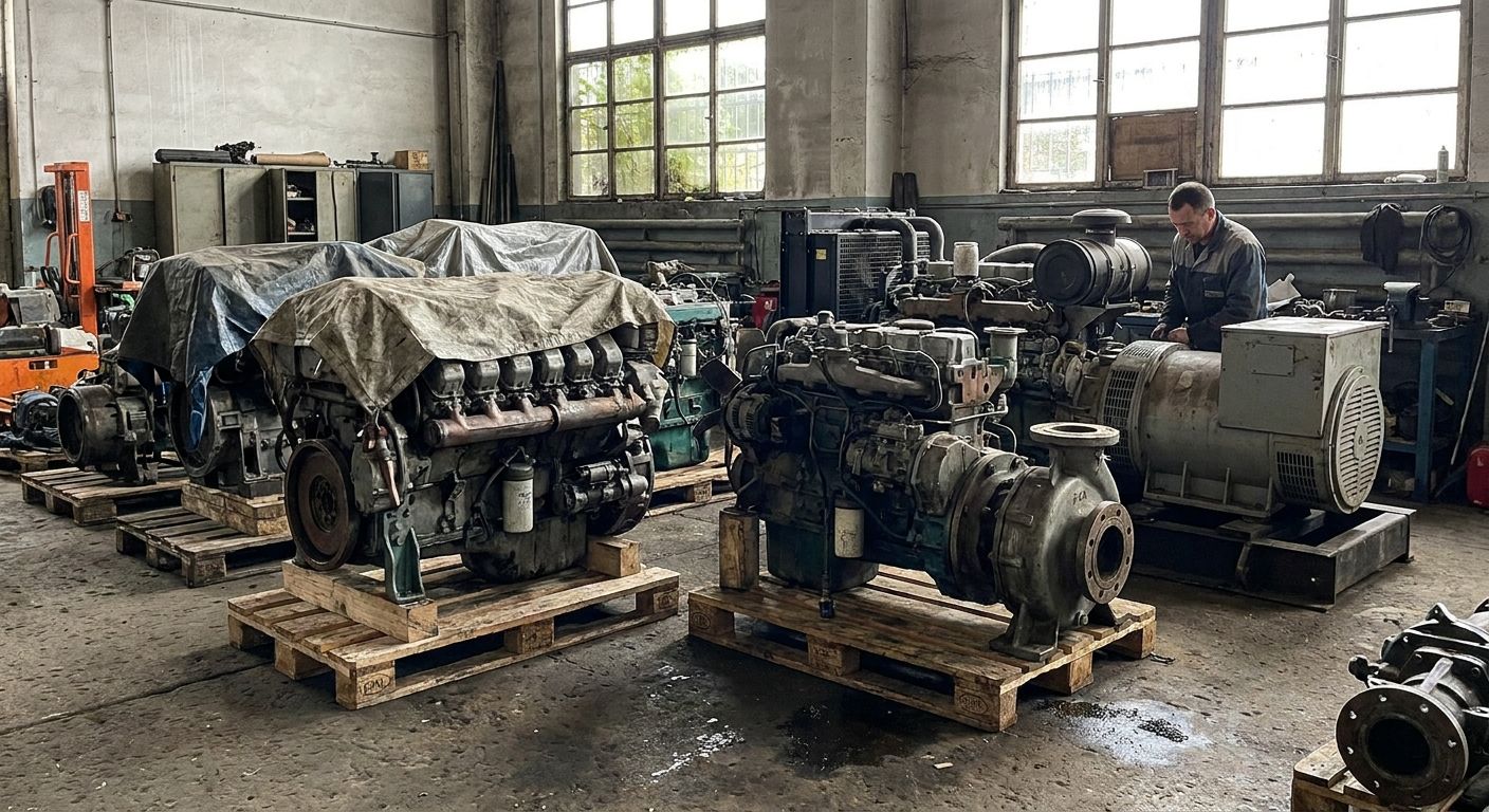 Used Industrial Diesel Engines for Generators (2026) - Nationwide Diesel Engine Sales