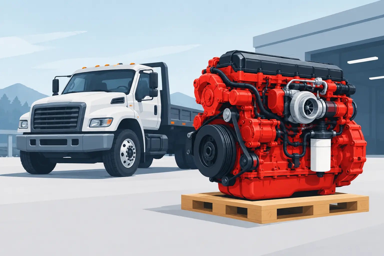How to Source Cummins Engines for Working Trucks - Nationwide Diesel Engine Sales
