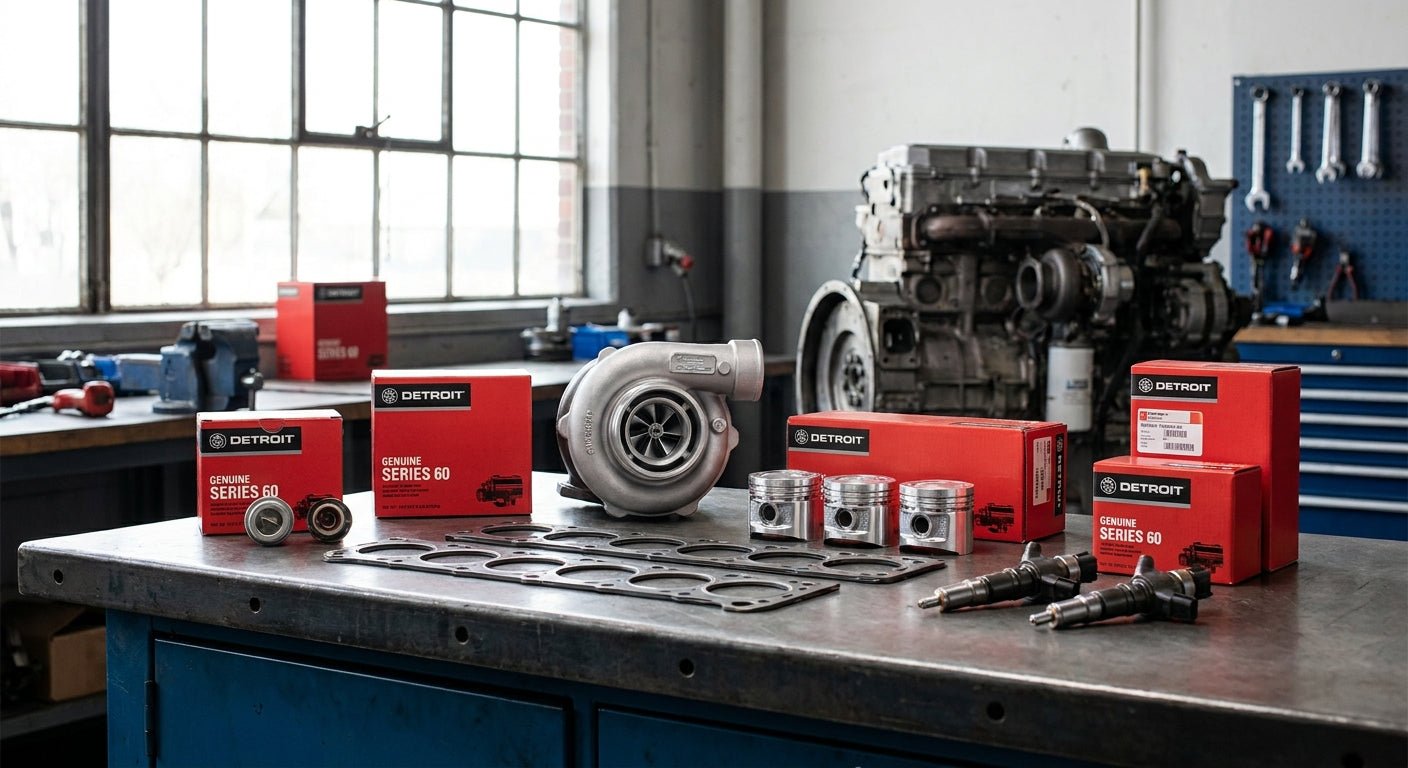 Detroit Series 60 Engine Parts for Fleet Rebuilds 2026 - Nationwide Diesel Engine Sales