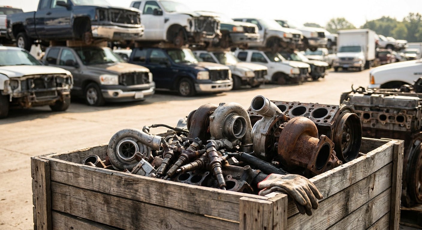 Best Diesel Truck Parts for Salvage Yards (2026 Guide) - Nationwide Diesel Engine Sales