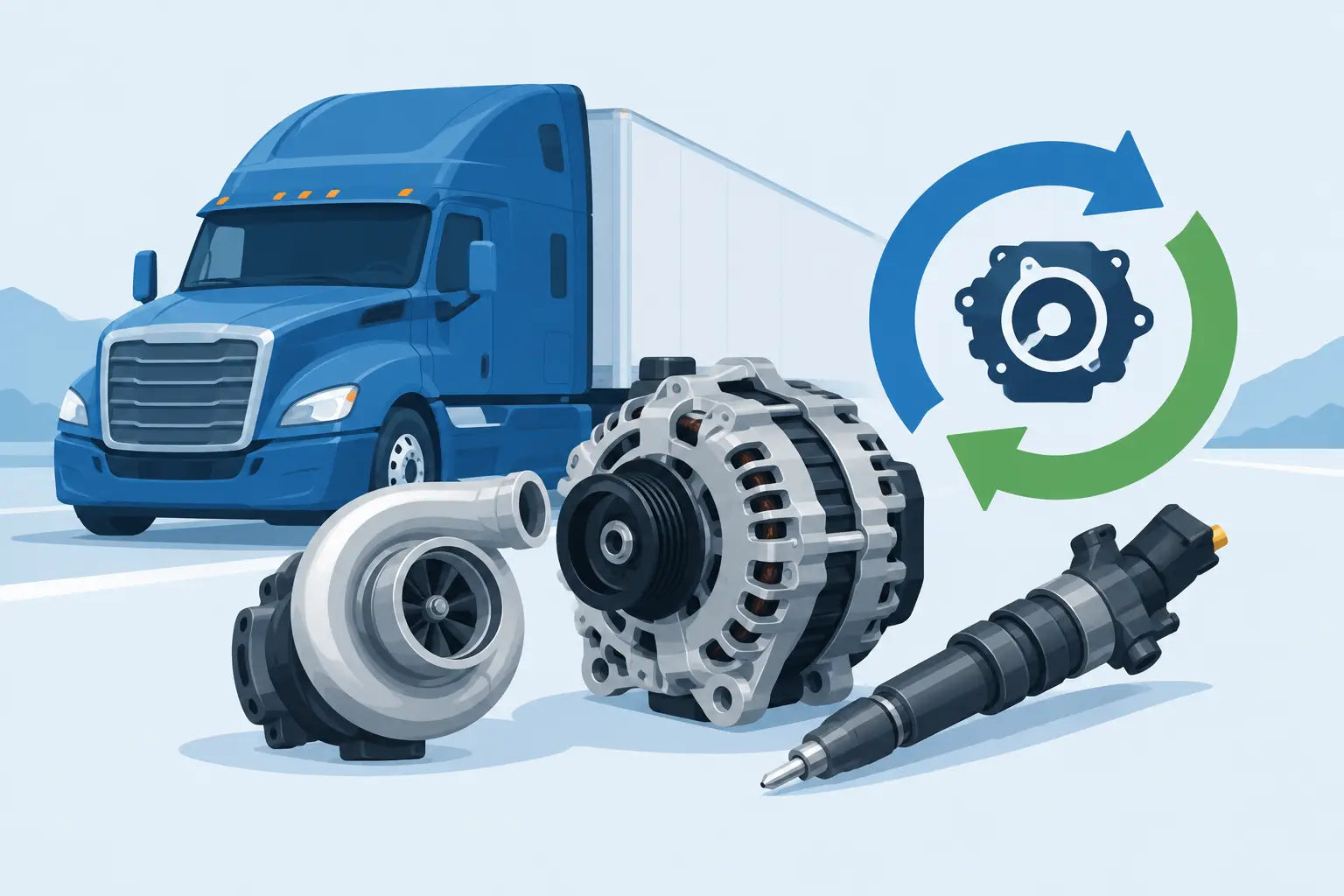A Guide to Diesel Core Charges for Truck Parts