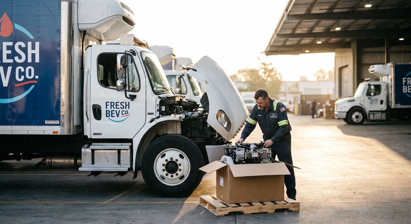 Diesel Truck Parts for Beverage Distribution Trucks (2026) - Nationwide Diesel Engine Sales