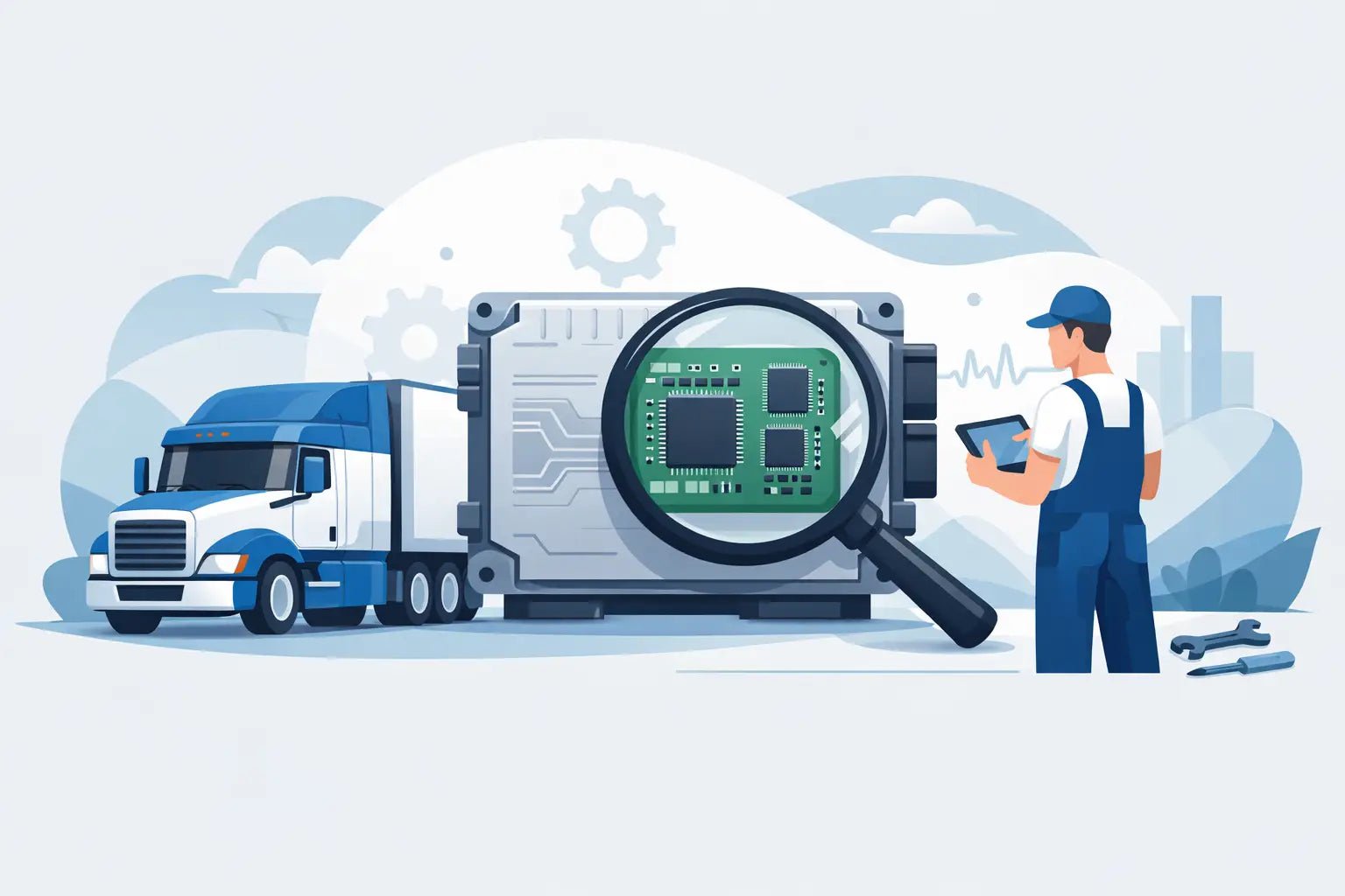 Semi Truck ECM Replacement: What to Know - Nationwide Diesel Engine Sales