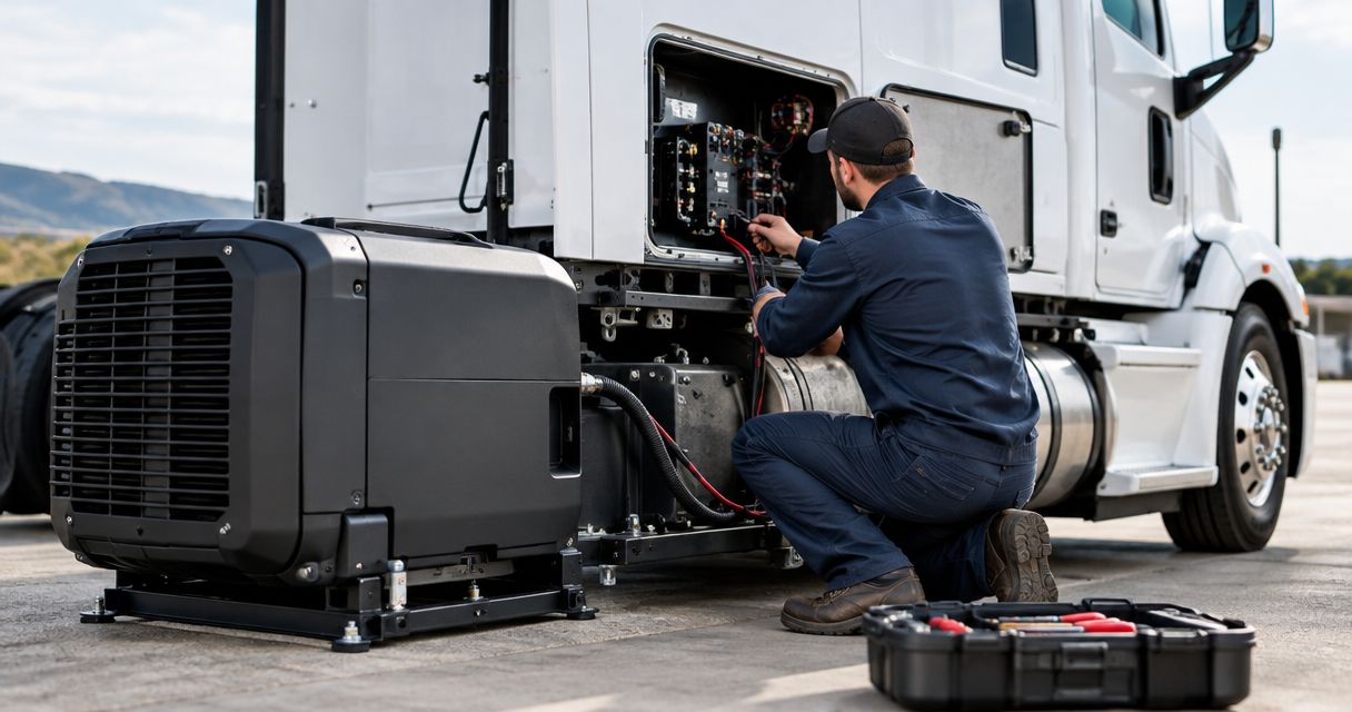 How to connect a TriPac APU to a sleeper cab's electrical system - Nationwide Diesel Engine Sales
