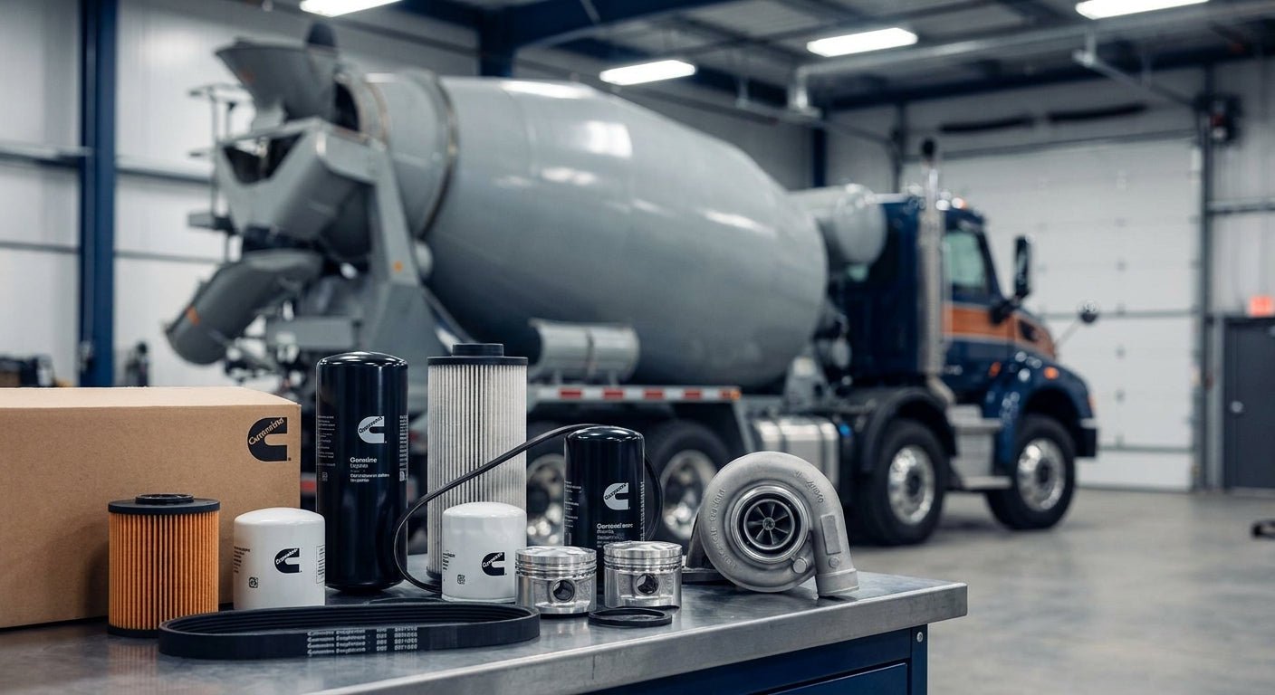 Cummins Engine Parts for Concrete Trucks: 2026 Guide - Nationwide Diesel Engine Sales