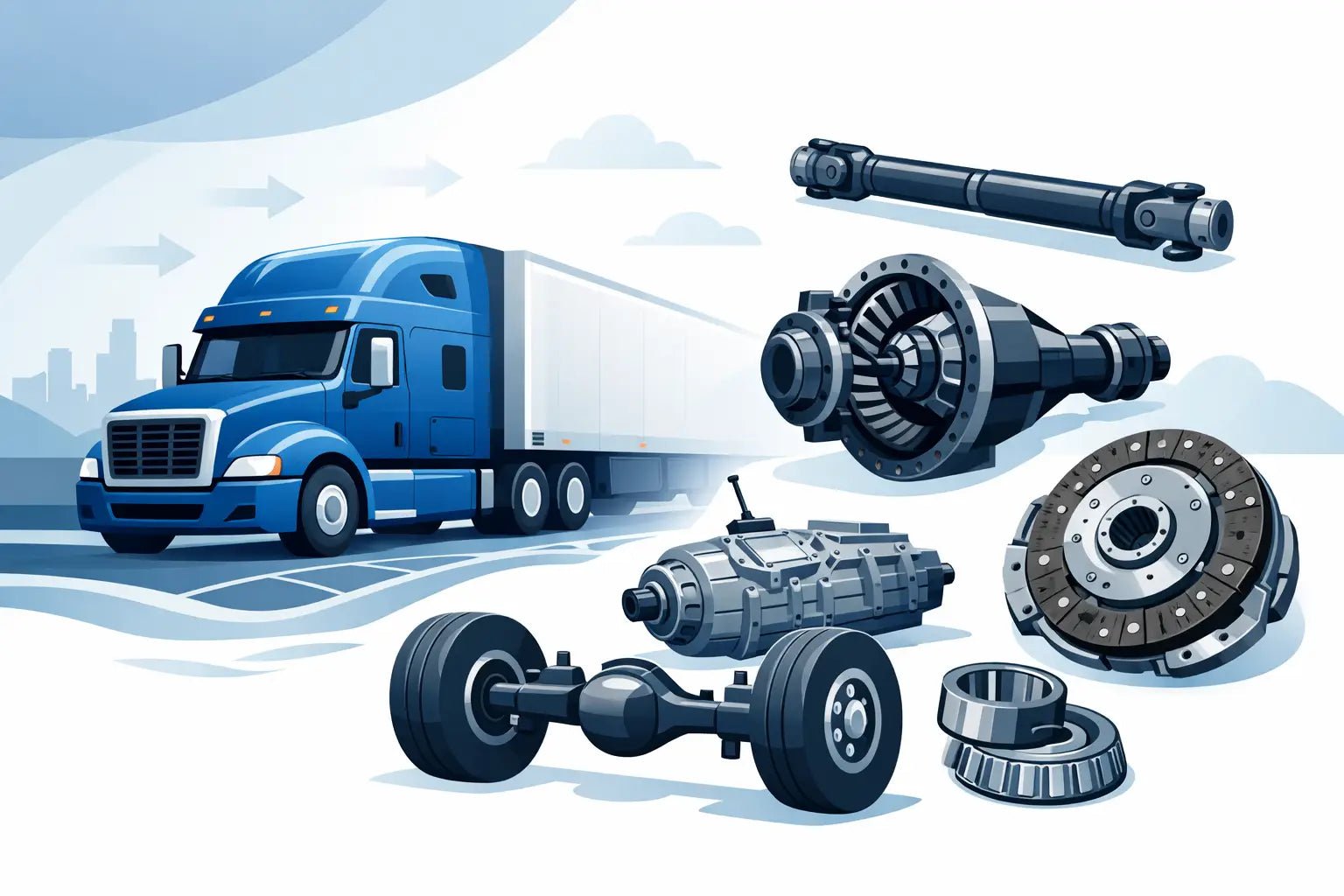 Truck Drivetrain Parts Wholesale That Keep You Moving - Nationwide Diesel Engine Sales