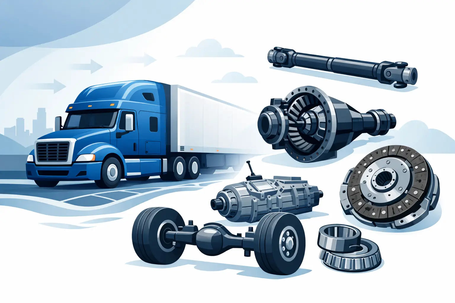 Truck Drivetrain Parts Wholesale That Keep You Moving