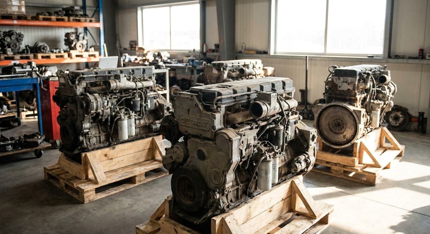 Best used Detroit DD16 engines for sale