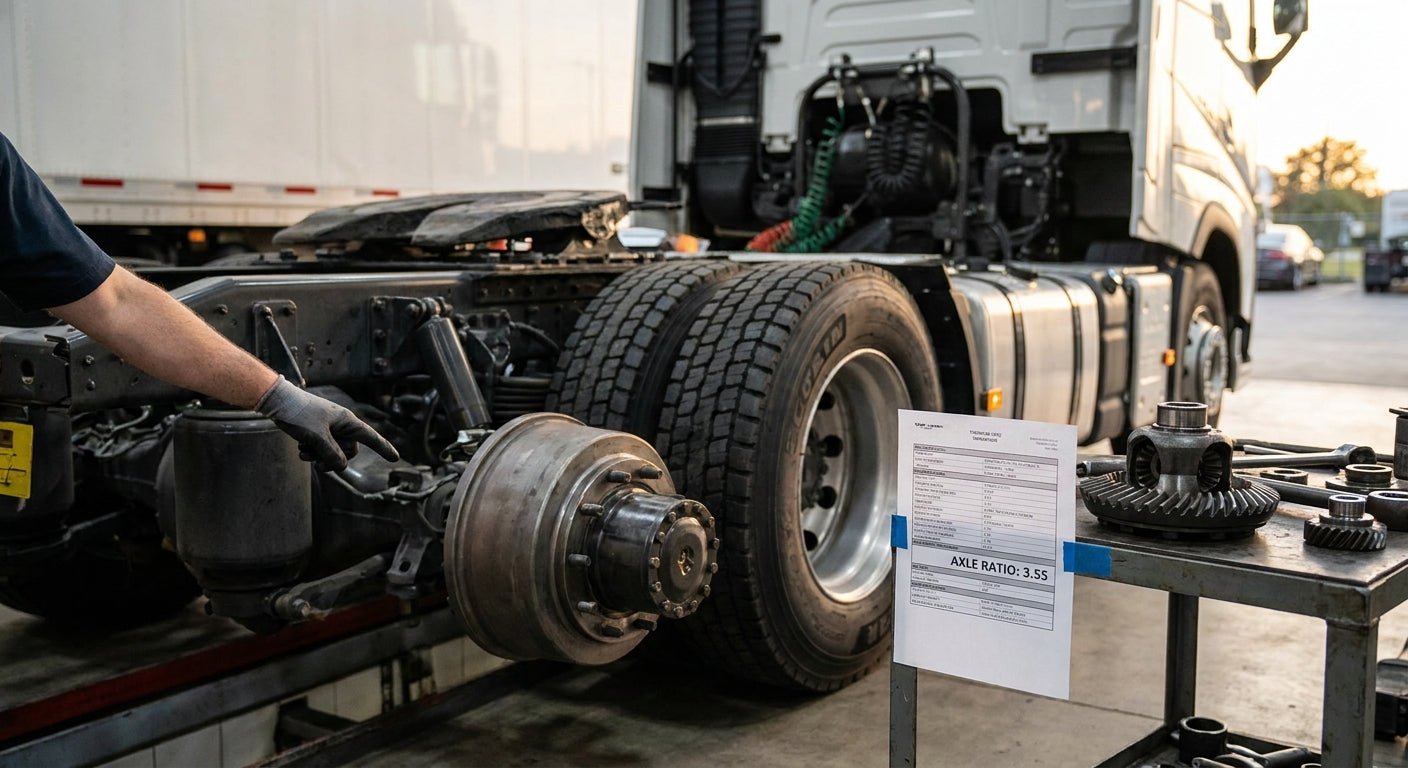 Rear Axle Gear Ratio for Semi Trucks: 2026 Buying Guide - Nationwide Diesel Engine Sales