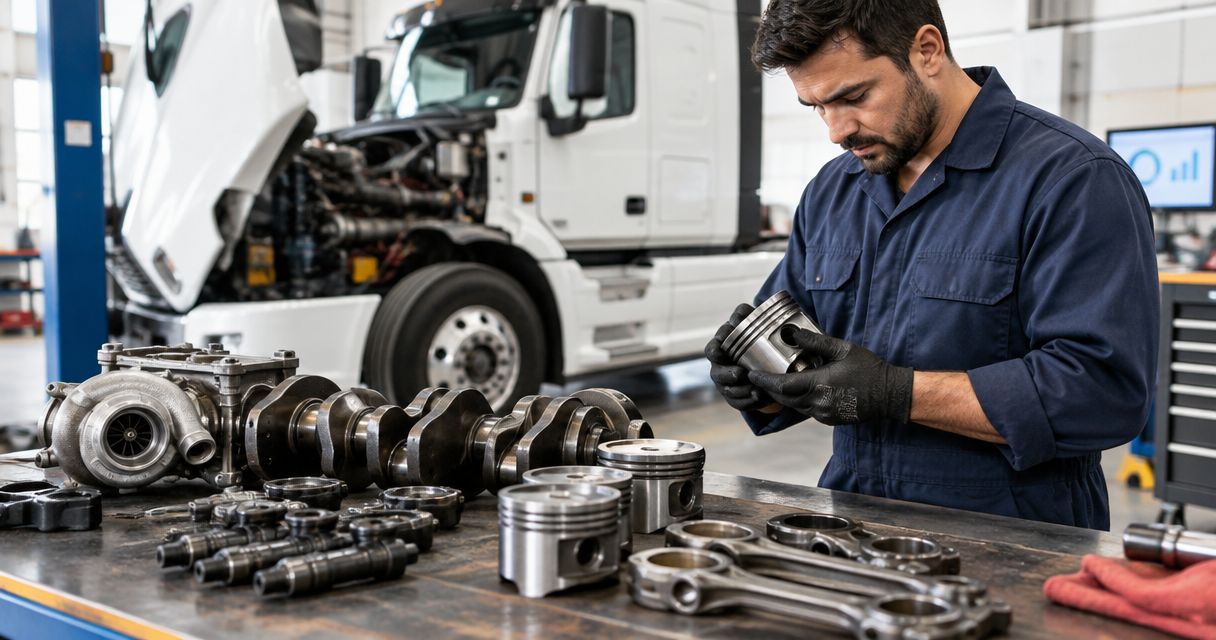 Diesel engine parts for mid-size trucking fleets: complete 2026 guide - Nationwide Diesel Engine Sales