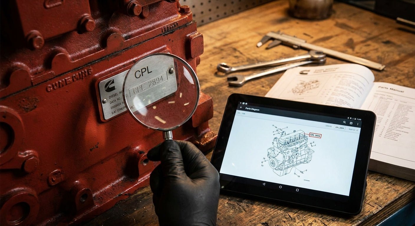 How to Identify Cummins Parts by CPL Number (2026) - Nationwide Diesel Engine Sales