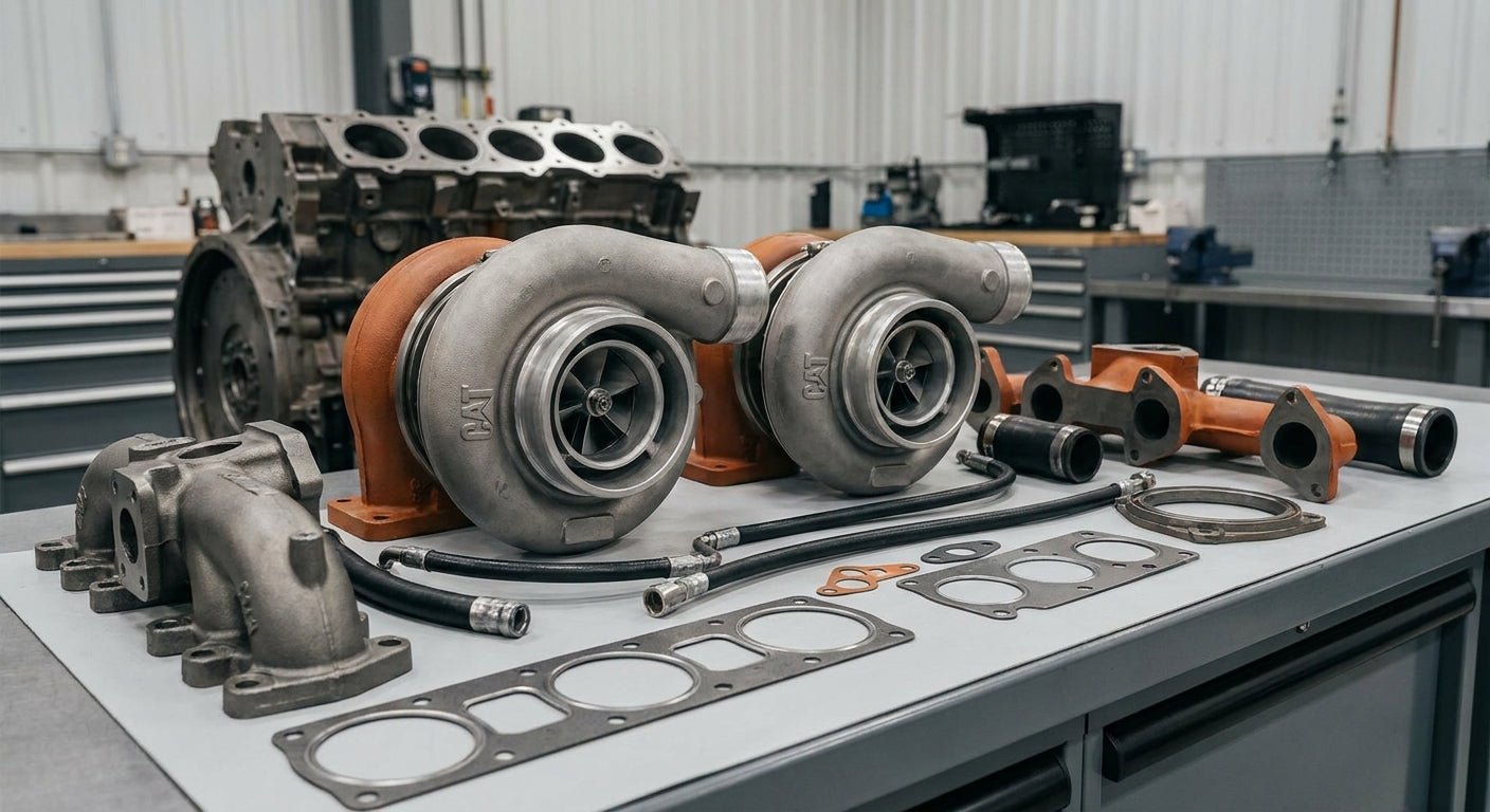 Cat C15 Acert Twin Turbo Parts for Fleet Rebuilds (2026) - Nationwide Diesel Engine Sales