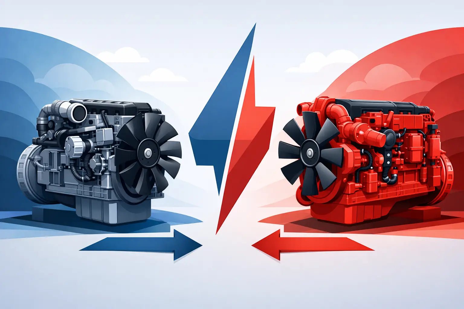 Paccar MX13 vs Cummins X15 - Nationwide Diesel Engine Sales