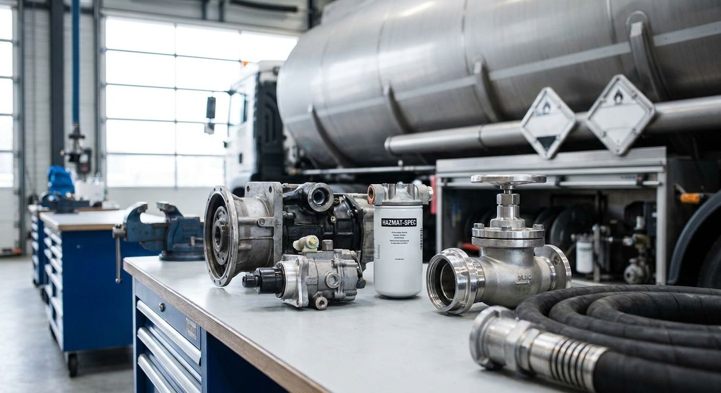 Diesel Truck Parts for Hazmat Tankers: 2026 Buyer Guide - Nationwide Diesel Engine Sales