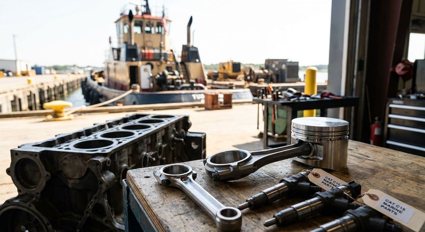 Cat C15 Marine Engine Parts for Towboats: 2026 Guide - Nationwide Diesel Engine Sales
