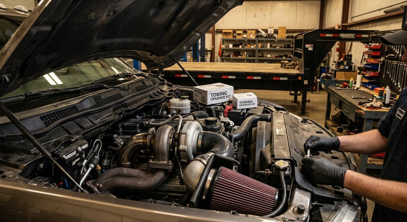 How to Upgrade Diesel Truck Parts for Towing (2026) - Nationwide Diesel Engine Sales