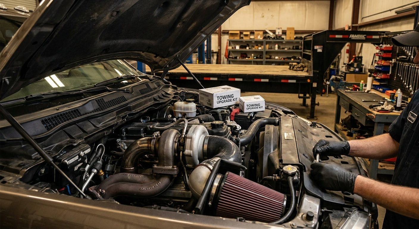 How to upgrade diesel truck parts for towing