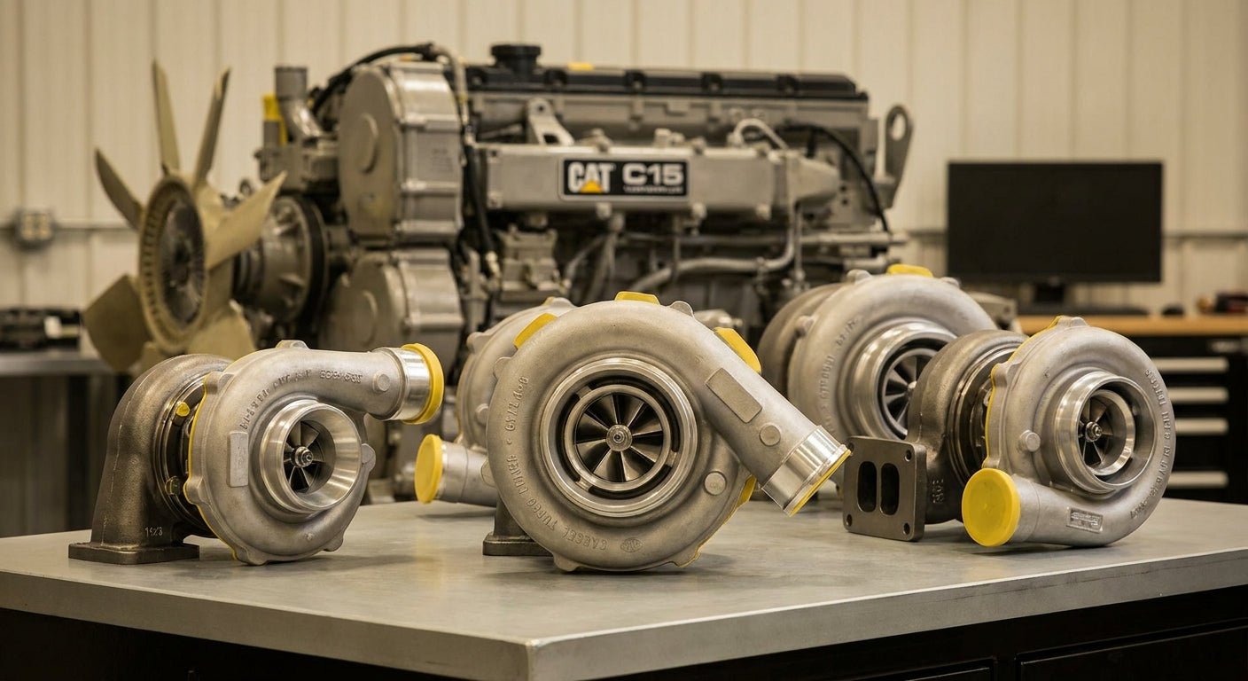 Best Diesel Turbochargers for CAT C15 Engines in 2026 - Nationwide Diesel Engine Sales