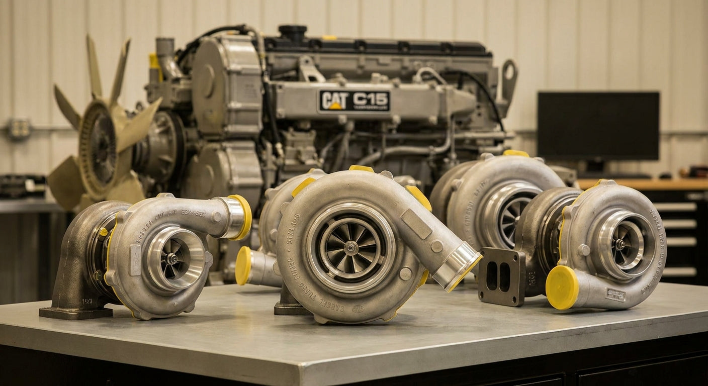 Best diesel turbochargers for Cat C15 engines