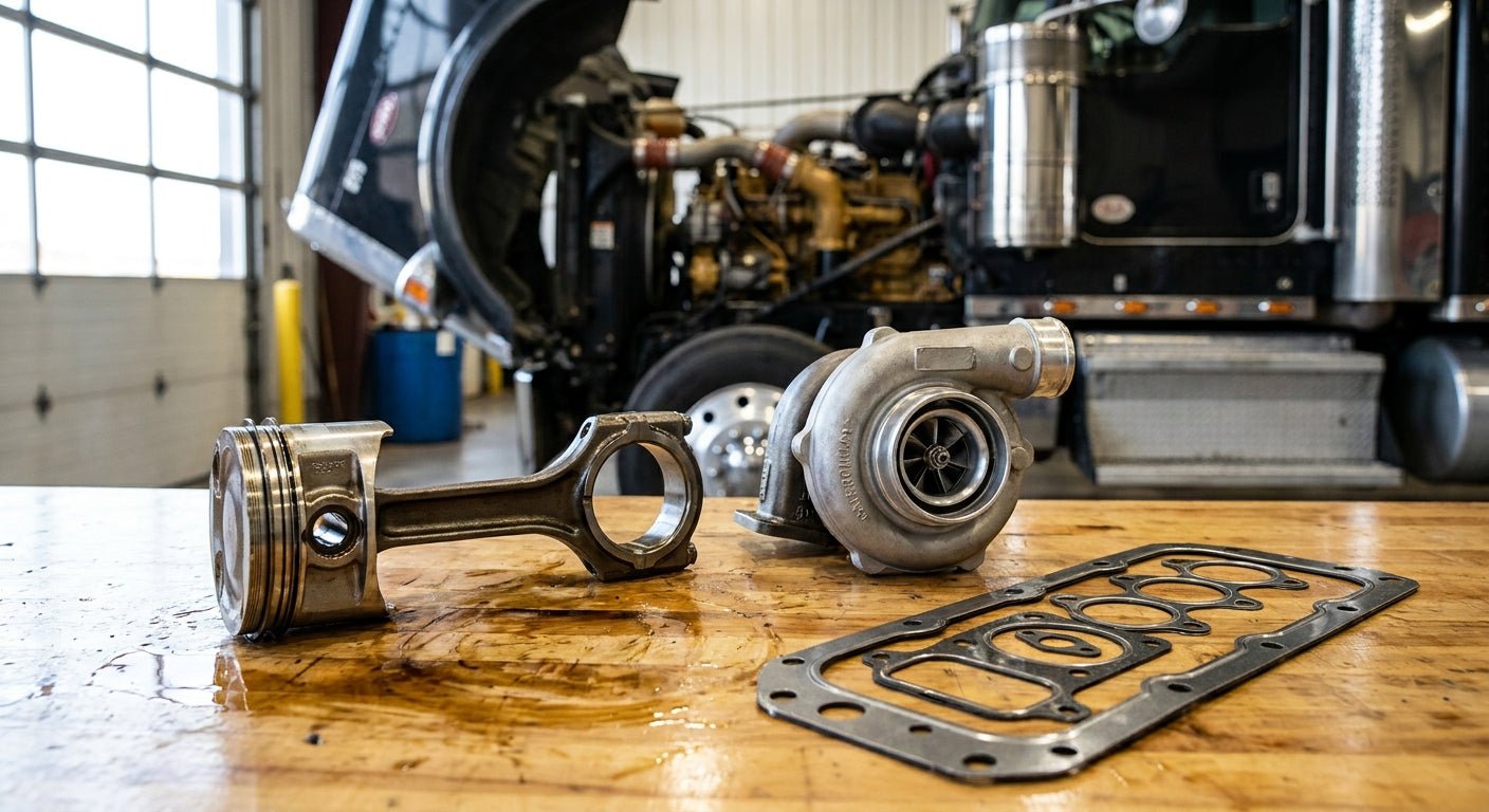 Cat C15 Engine Parts for Heavy-Haul Trucking (2026) - Nationwide Diesel Engine Sales