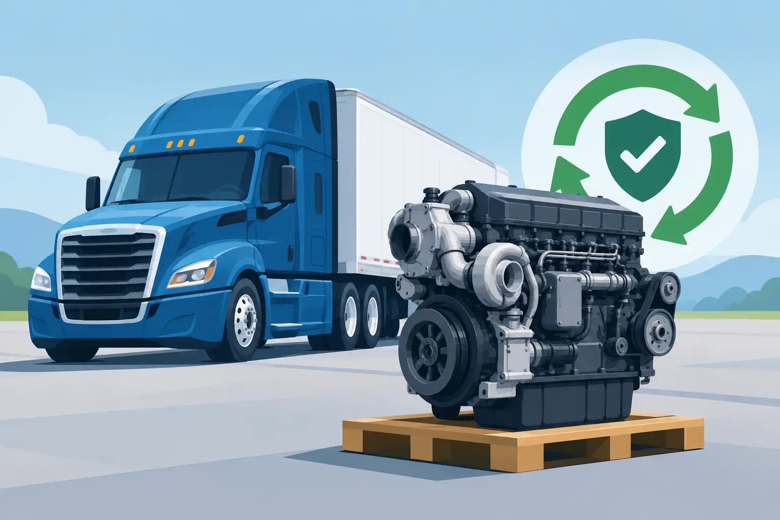 Are Reman Engines Reliable for Heavy Trucks? - Nationwide Diesel Engine Sales