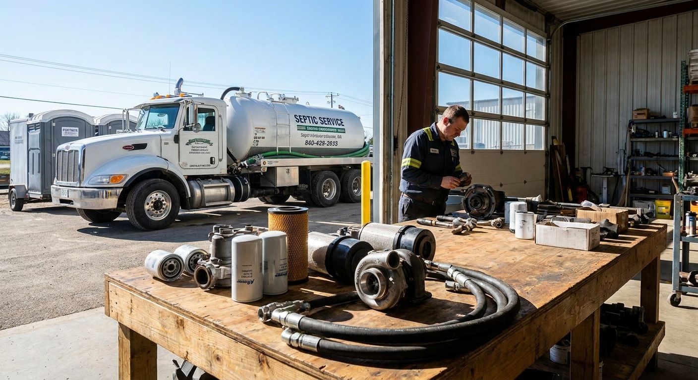 Diesel Truck Parts for Septic Fleets: 2026 Buying Guide - Nationwide Diesel Engine Sales